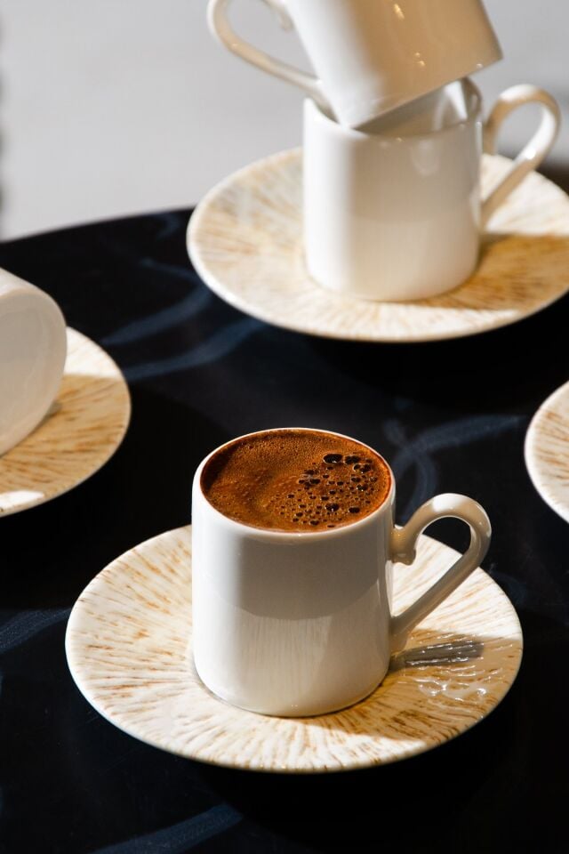 Blur 12 Parça 6 Kişilik Kahve Fincan Takımı 100ml