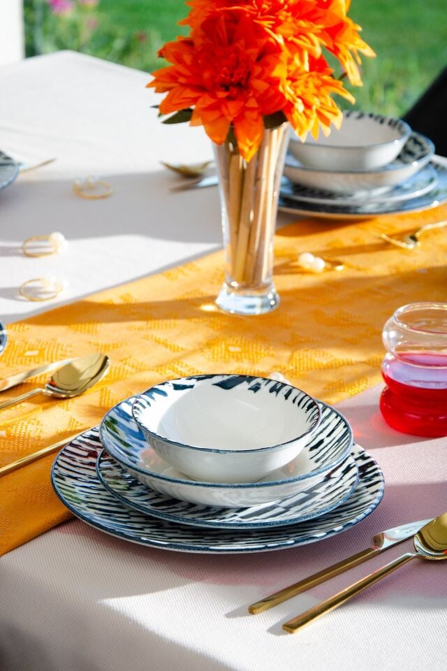 Blitz 24 Parça 6 Kişilik Yemek Takımı