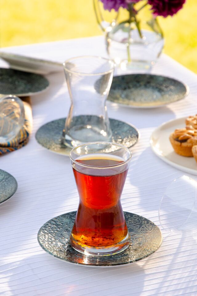 Laila 12 Parça 6 Kişilik Çay Seti