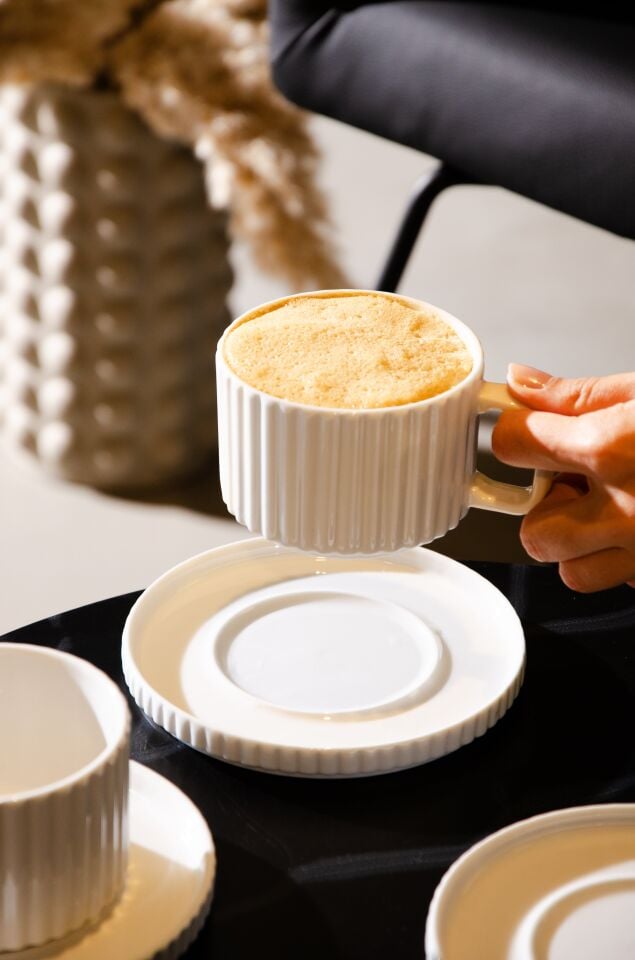 Ritz 4 Kişilik Çay ve Kahve Fincanı Takımı 200cc