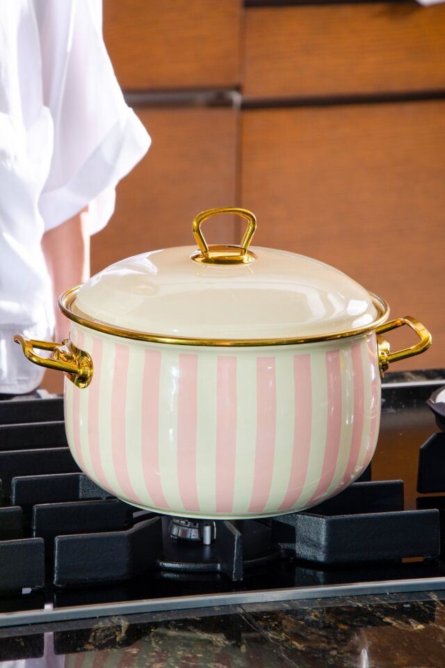 Blush Royale Emaye Derin Tencere 5.20 Lt | 24 cm