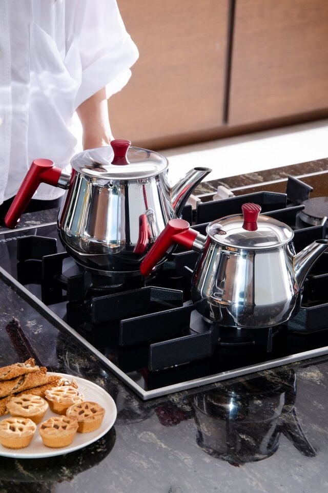 Gina Large Paslanmaz Çelik Çaydanlık