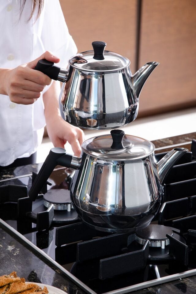 Gina Large Paslanmaz Çelik Çaydanlık